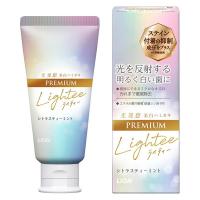 Lightee（ライティー） ハミガキPREMIUM シトラスティーミント 53g 1本 ライオン 歯磨き粉 美白 ホワイトニング | LOHACO by アスクル