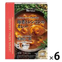 ハウス食品 JAPAN MENU AWARD 海老とレンコンのカレー 150g 1セット（6個）レンジ対応 レトルト | LOHACO by アスクル
