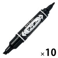 ハイマッキー 太字/細字 黒 10本 油性ペン MO-150-MC-BK ゼブラ | LOHACO by アスクル