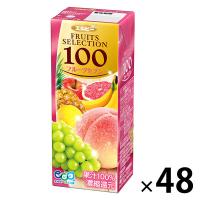 【アウトレット】エルビー Fruits Selection100 フルーツセブン 200ml 1セット（48本）ジュース ミックス | LOHACO by アスクル