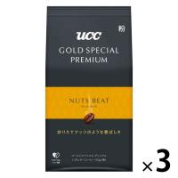 【コーヒー粉】UCC GOLD SPECIAL PREMIUM（ゴールドスペシャル プレミアム） ナッツビート 1セット（150g×3袋） | LOHACO by アスクル