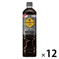 【コーヒー】　コカ・コーラ ジョージア 深み焙煎贅沢ブラック 無糖 950ml　1セット（12本） | LOHACO by アスクル