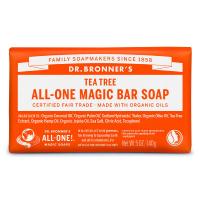ドクターブロナー マジックソープバー（magic soap） 石鹸 ティートゥリー 140g  ナチュラルソープ | LOHACO by アスクル