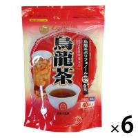 【アウトレット】お茶の丸幸 烏龍茶ティーバッグ　ウーロン茶　ティーバッグ　茶葉　1セット（40包×6） | LOHACO by アスクル