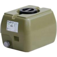 【ポリエチレンタンク】スイコー ホームローリータンク 50L オリーブ HLT-50（OD） 1個 | LOHACO by アスクル