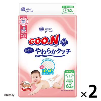 ふ*ん様 【新品】GOONグーン紙おむつ 新生児88枚入り 6パック GOO.N グーン オムツ おむつ 紙おむつ テープ 安い 紙オムツ