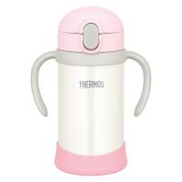 サーモス（THERMOS） 水筒 まほうびんのベビーストローマグ 350ml ピンクホワイト FJL-350 PKW 1個 | LOHACO by アスクル