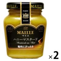 【アウトレット】S＆B MAILLE マイユ ハニーマスタード 120g 2個　からし　瓶詰 | LOHACO by アスクル