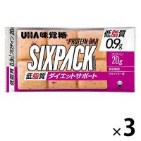 UHA味覚糖 SIXPACKプロテインバー クランベリー　3個 | LOHACO by アスクル