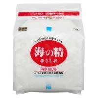 海の精　あらしお（赤ラベル）　3kg 1個 塩　しお 天日 平釜 伝統海塩 | LOHACO by アスクル