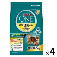 ピュリナワン 猫 避妊・去勢した猫の体重ケア チキン 3kg 4袋 ネスレ日本 キャットフード | LOHACO by アスクル