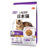 ラシーネ 日本猫 11歳以上 国産 1.1kg（220g×5袋）1袋 日本ペットフード キャットフード | LOHACO by アスクル