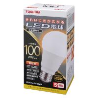 東芝（TOSHIBA） LED電球 E26口金 100W型相当 電球色 （広配光） LDA11L-G/100V1E | LOHACO by アスクル