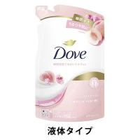 ダヴ（Dove）ボディウォッシュ（ボディソープ） ピーチ＆スイートピー つめかえ用 330g【液体タイプ】 | LOHACO by アスクル