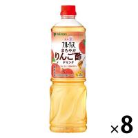 ミツカン 業務用 フルーティス まろやかりんご酢ドリンク 1000ml　６倍濃縮　大容量　飲むお酢　リンゴ酢　　8本　ビネガー | LOHACO by アスクル