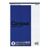 コクヨ キャンパスレポートパッドA4厚口B80枚 レ-118BN 1冊 | LOHACO by アスクル