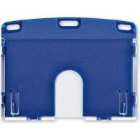 オープン工業 名札用ケース ハード(IDカード/ヨコ名刺) 青 NX-103P-BU 1枚 | LOHACO by アスクル