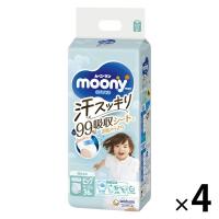 ムーニーマン おむつ パンツ ビッグ（12kg〜22kg）1セット（36枚×4パック）汗スッキリ 男女共用 ユニ・チャーム | LOHACO by アスクル