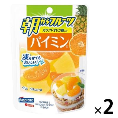 はごろもフーズ 朝からフルーツ パイミン 190g缶×24個入×(2ケース)｜ 送料
