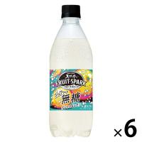 サントリー天然水 FRUIT-SPARK グレフル＆レモン 500ml 1セット（6本） | LOHACO by アスクル