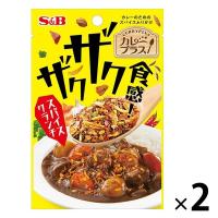 カレープラス ザクザク食感！スパイスクランチ 2個 エスビー食品 S＆B | LOHACO by アスクル