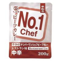 ヘイワ NO.1シェフビーフカレー レストラン用 中辛 200g 1袋 レトルト 平和食品工業 | LOHACO by アスクル