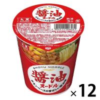 【アウトレット】大黒 醤油ヌードル 12個 大黒食品工業 カップラーメン インスタント | LOHACO by アスクル