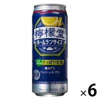 チューハイ コカ・コーラ 檸檬堂 さっぱり定番 500ml 1セット（6本） | LOHACO by アスクル