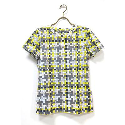 ♥️超美品 HERMES リボン柄タートルネックTシャツ エルメス tシャツ