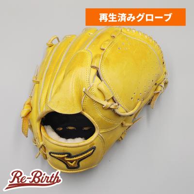 Mizuno Ace of Diamond イエロー グローブ MIZUNO 軟式グローブ（色：イエロー系）｜グローブ｜野球｜スポーツ