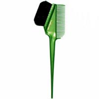 送料無料/ポスト投函便 サンビー工業　業務用ヘアダイブラシ　K-60 オリーブ BC-K Z-1 | リクル