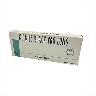 ニトリルブラック プロ ロング 50枚入 Mサイズ NITRILE BLACK PRO.LONG