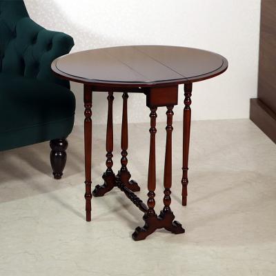 マホガニー バタフライテーブルブラウン サイドテーブル アンティーク