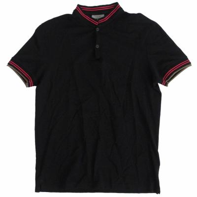LANVIN メンズポロシャツ（色：ブラック系）｜トップス