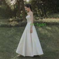ウェディングドレス 結婚式二次会花嫁ドレス 白ワンピース大きいサイズ 