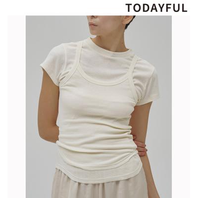 専用❣️トゥデイフル バックツウィストトップス新品 TODAYFUL（トゥデイフル）の「バッグツイストトップス（Tシャツ