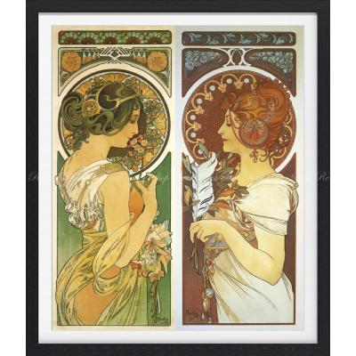 ミュシャ ポスターのおすすめ人気商品一覧 通販 - Yahoo