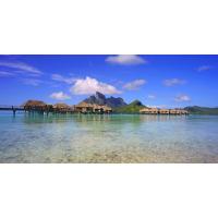 絵画風 壁紙ポスター ポリネシア ボラボラ島 トロピカルビーチ 水上コテージ リゾート 海 癒し パノラマ キャラクロ Rpln 101s1 1152mm 576mm Rpln 101s1 レアルインターショップ 通販 Yahoo ショッピング