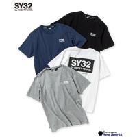 【SY32 by SWEET YEARS】23SS BOX LOGO BACK PRINT TEE 13032J Tシャツ フットボールアパレル レアルスポーツ | レアルスポーツYahoo!店