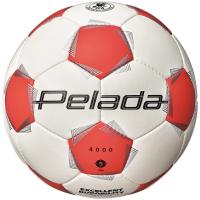 molten モルテン サッカーボール 5号球 ペレーダ4000 白ｘオレンジ F5K4000-WO JFA検定球 PELADA  ヘディングガイドライン推奨 高耐摩耗 撥水 手縫い | レアルスポーツYahoo!店