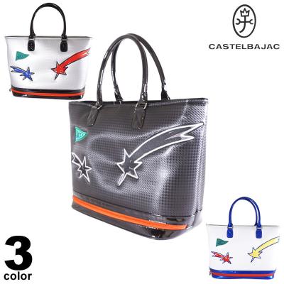 美品　カステルバジャック　ソルベ　ハンドバッグ　エンボスロゴ　ゴルフ　ホワイト 楽天市場】カステルバジャック モノグラム ソックス ホワイト