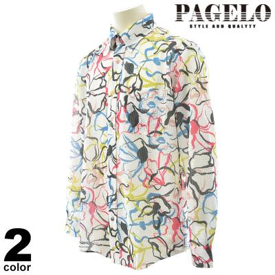 ANGELO（アンジェロ） PAGELO パジェロ 長袖シャツ メンズ 2025春夏 