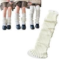 あったか レッグウォーマー ルーズソックス キッズ 小学生 子供(ホワイト,  10cm) | REAPRI