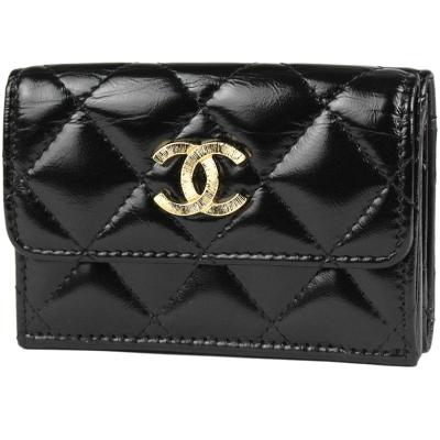 CHANEL フラップ長財布 マトラッセ ラムスキンの商品一覧 通販 CHANEL フラップ長財布 マトラッセ ラムスキンの商品一覧 通販