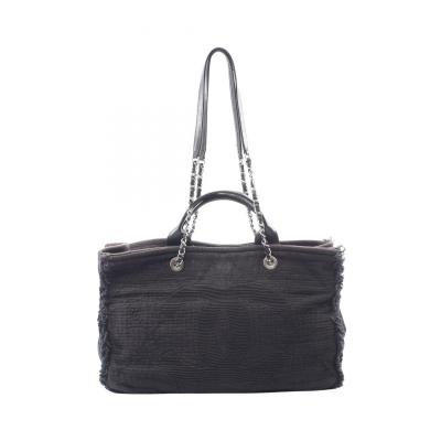 CHANEL レディーストートバッグ（バッグ、小物素材：帆布、布製