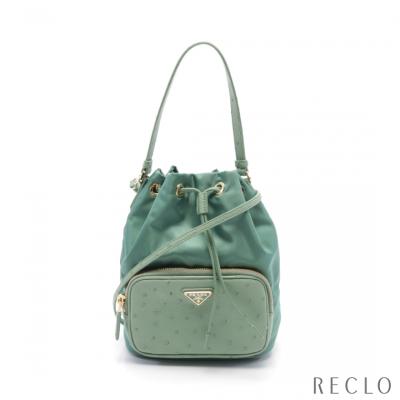 プラダ ナイロン ショルダーバッグ（色：グリーン系）のおすすめ