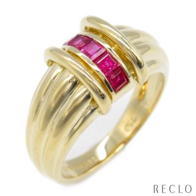 ルビーリング18k(TIFFANY&Co.)(誕生石:7月 (ルビー))の ルビーリング18k(TIFFANY&Co.)(誕生石:7月 (ルビー))の