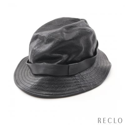 GUCCI レザーバケットハット GUCCI レザー バケットハット 本革 【公式通販】
