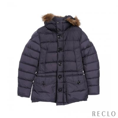 【新品未使用】MONCLER クルーニー ダウンジャケット　TG1　ネイビー MONCLER - 新品未使用☆ MONCLER CLUNY ダウンジャケット TG1