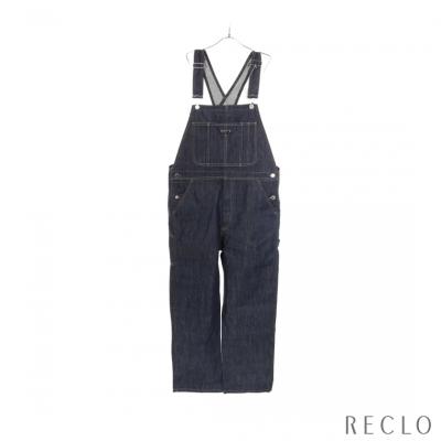 美品　プラダ　オーバーオール　三角ロゴプレート 美品 プラダ オーバーオール 三角ロゴプレート - メルカリ